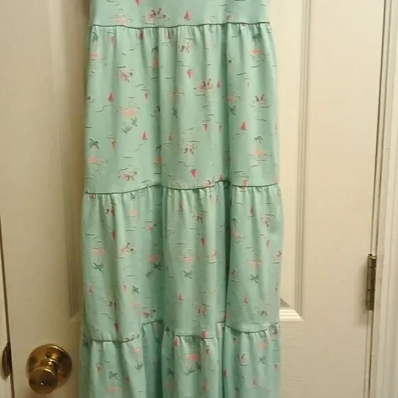 🩷CAT & JACK SIZE M 7/8 Mint Green GIRLS Sundress - Picture 4 of 7